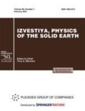 Izvestiya, Physics of the Solid Earth - Springer (11486) - modelo ABNT