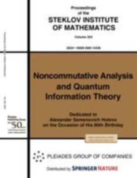 Proceedings of the Steklov Institute of Mathematics - Springer (11501) - modelo ABNT