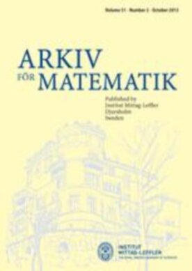 Arkiv för Matematik - Springer (11512) - modelo ABNT