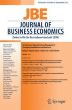 Journal of Business Economics - Springer (11573) - modelo ABNT