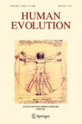 Human Evolution - Springer (11598) - modelo ABNT