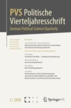 Politische Vierteljahresschrift - Springer (11615) - modelo ABNT