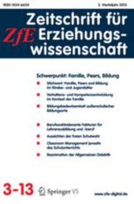 Zeitschrift für Erziehungswissenschaft - Springer (11618) - modelo ABNT