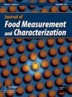 Journal of Food Measurement and Characterization - Springer (11694) - modelo ABNT