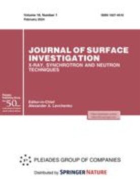 Journal of Surface Investigation: X-ray, Synchrotron and Neutron Techniques - Springer (11700) - modelo ABNT