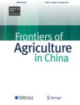Frontiers of Agriculture in China - Springer (11703) - modelo ABNT