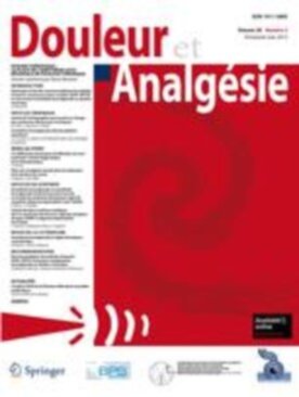 Douleur et Analgésie - Springer (11724) - modelo ABNT