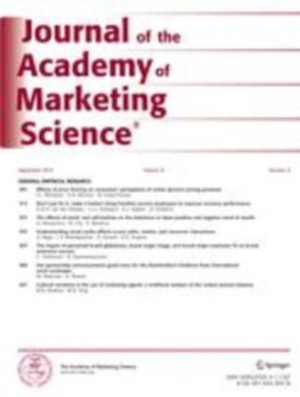 Journal of the Academy of Marketing Science - Springer (11747) - modelo ABNT