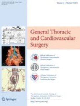 General Thoracic and Cardiovascular Surgery - Springer (11748) - modelo ABNT