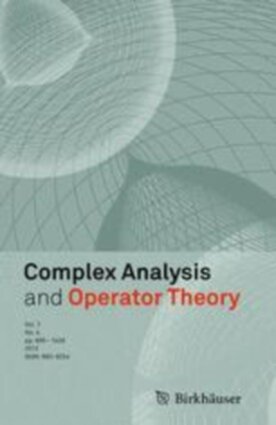 Complex Analysis and Operator Theory - Springer (11785) - modelo ABNT