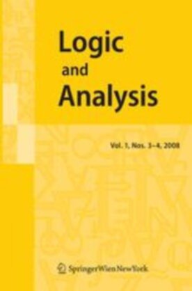 Logic and Analysis - Springer (11813) - modelo ABNT