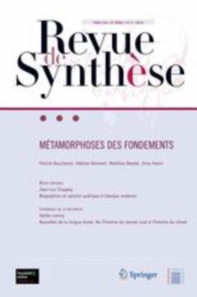 Revue de Synthèse - Springer (11873) - modelo ABNT