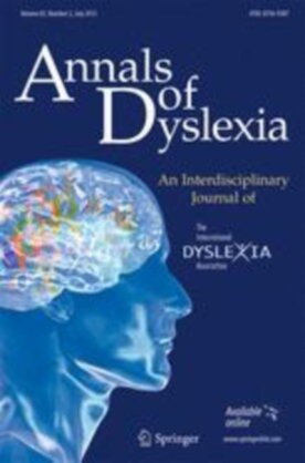 Annals of Dyslexia - Springer (11881) - modelo ABNT