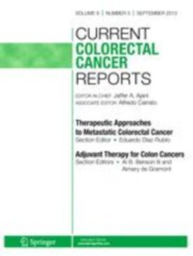 Current Colorectal Cancer Reports - Springer (11888) - modelo ABNT