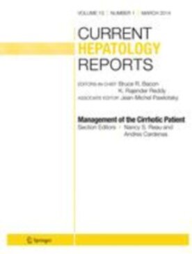 Current Hepatology Reports - Springer (11901) - modelo ABNT