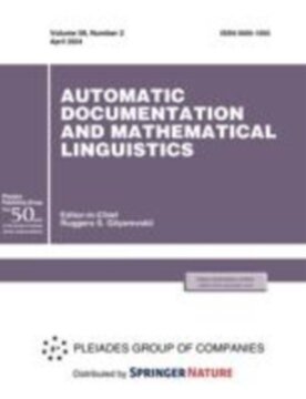 Automatic Documentation and Mathematical Linguistics - Springer (11952) - modelo ABNT