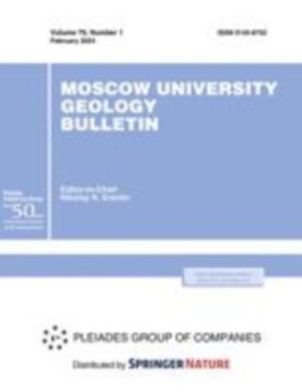 Moscow University Geology Bulletin - Springer (11969) - modelo ABNT