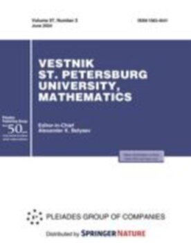 Vestnik St. Petersburg University, Mathematics - Springer (11988) - modelo ABNT