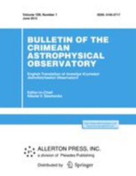 Bulletin of the Crimean Astrophysical Observatory - Springer (11989) - modelo ABNT