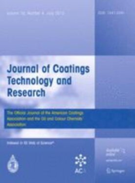 Journal of Coatings Technology and Research - Springer (11998) - modelo ABNT
