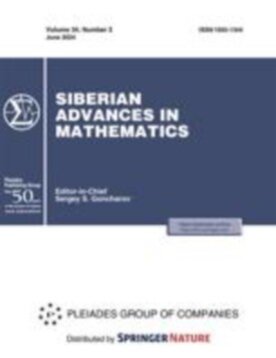 Siberian Advances in Mathematics - Springer (12002) - modelo ABNT