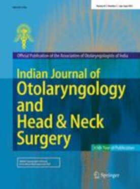 Indian Journal of Otolaryngology and Head & Neck Surgery - Springer (12070) - modelo ABNT