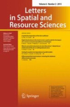 Letters in Spatial and Resource Sciences - Springer (12076) - modelo ABNT