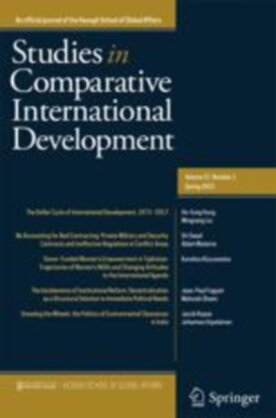 Studies in Comparative International Development - Springer (12116) - modelo ABNT