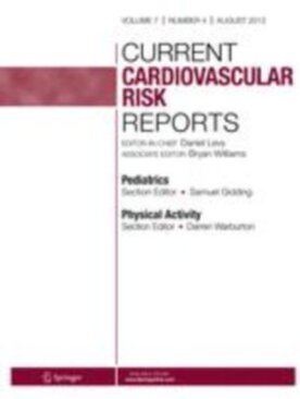 Current Cardiovascular Risk Reports - Springer (12170) - modelo ABNT