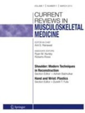 Current Reviews in Musculoskeletal Medicine - Springer (12178) - modelo ABNT