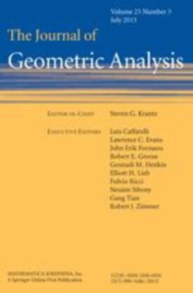 The Journal of Geometric Analysis - Springer (12220) - modelo ABNT