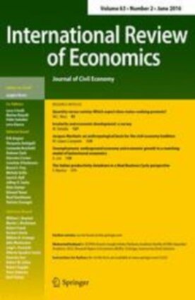 International Review of Economics - Springer (12232) - modelo ABNT