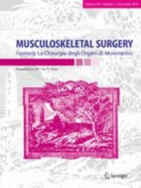 MUSCULOSKELETAL SURGERY - Springer (12306) - modelo ABNT