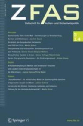 Zeitschrift für Außen- und Sicherheitspolitik - Springer (12399) - modelo ABNT