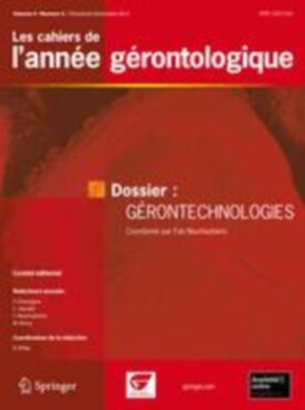 Les cahiers de l'année gérontologique - Springer (12612) - modelo ABNT
