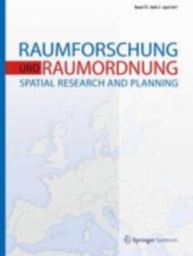 Raumforschung und Raumordnung |  Spatial Research and Planning - Springer (13147) - modelo ABNT