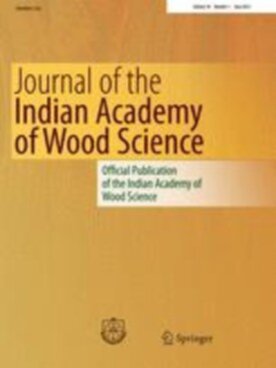 Journal of the Indian Academy of Wood Science - Springer (13196) - modelo ABNT