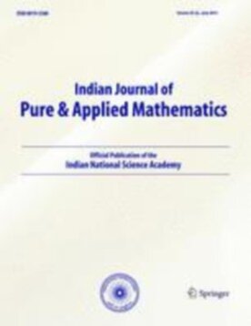 Indian Journal of Pure and Applied Mathematics - Springer (13226) - modelo ABNT