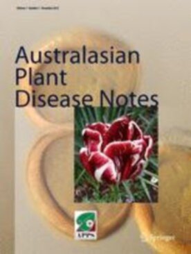 Australasian Plant Disease Notes - Springer (13314) - modelo ABNT