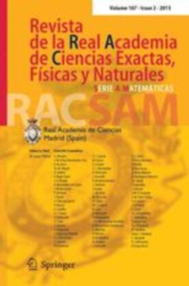 Revista de la Real Academia de Ciencias Exactas, Físicas y Naturales. Serie A. Matemáticas - Springer (13398) - modelo ABNT