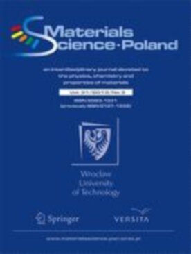 Materials Science-Poland - Springer (13536) - modelo ABNT