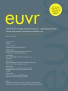 Zeitschrift für Europäisches Unternehmens- und Verbraucherrecht - Springer (13590) - modelo ABNT