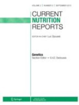 Current Nutrition Reports - Springer (13668) - modelo ABNT