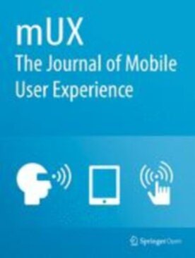 mUX: The Journal of Mobile User Experience - Springer (13678) - modelo ABNT