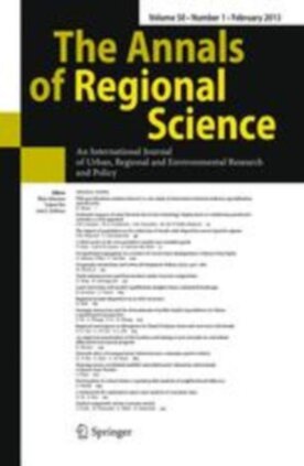 The Annals of Regional Science - Springer (168) - modelo ABNT