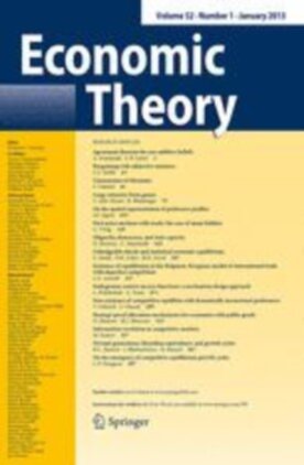 Economic Theory - Springer (199) - modelo ABNT