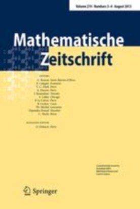 Mathematische Zeitschrift - Springer (209) - modelo ABNT