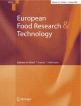European Food Research and Technology - Springer (217) - modelo ABNT