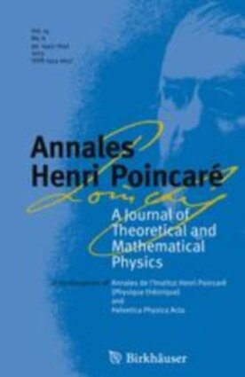 Annales Henri Poincaré - Springer (23) - modelo ABNT