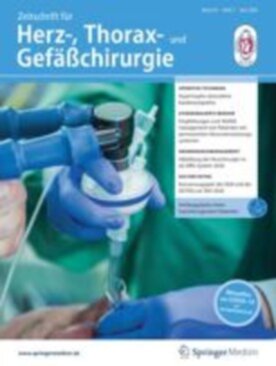 Zeitschrift für Herz-,Thorax- und Gefäßchirurgie - Springer (398) - modelo ABNT